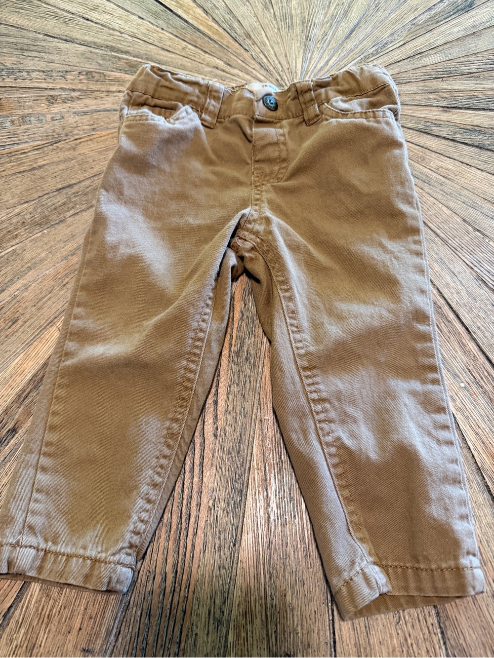 Weatherproof kids boys khaki brown outdoor pants 18 months